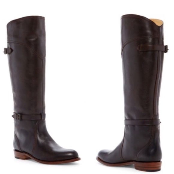 Frye Shoes - Frye tall Dorado brown riding boots